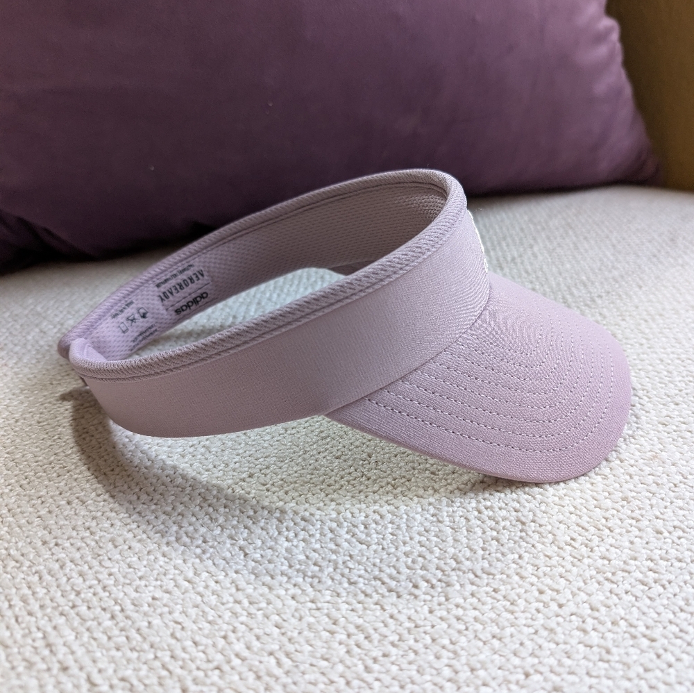 Adidas Lavender Sports Visor New Without Tags - Picture 3 of 5